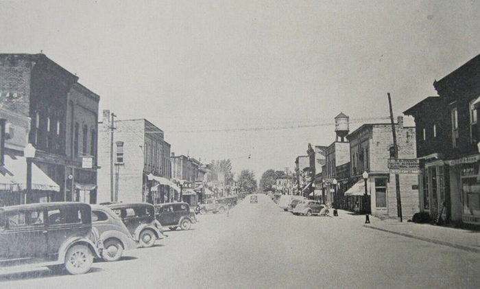 Lake Odessa - Old Post Card Photo